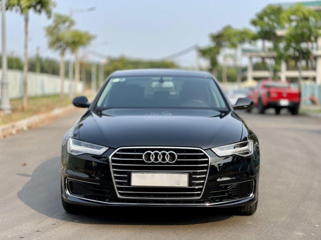 Bán Audi A6 TFSI đen/nâu model 2016, 1 chủ cực mới