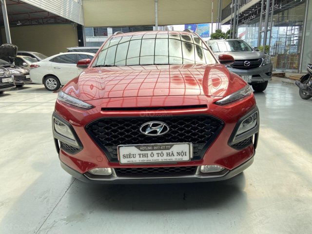 Bán xe Hyundai Kona năm 2019, màu đỏ, xe đẹp như mới, trả góp chỉ 211 triệu0