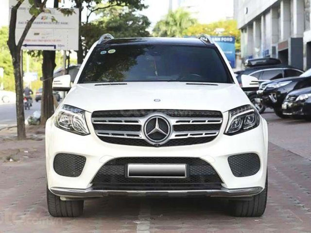 Bán xe Mercedes GLS năm sản xuất 2017, màu trắng, nhập khẩu nguyên chiếc còn mới