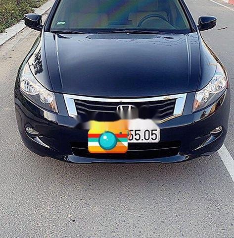 Bán xe Honda Accord 2008, màu đen, nhập khẩu 