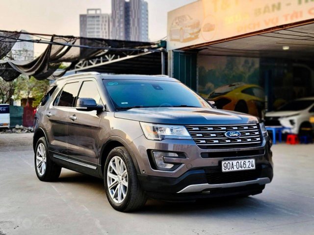 Cần bán Ford Explorer đời 2016, màu xám, giá tốt