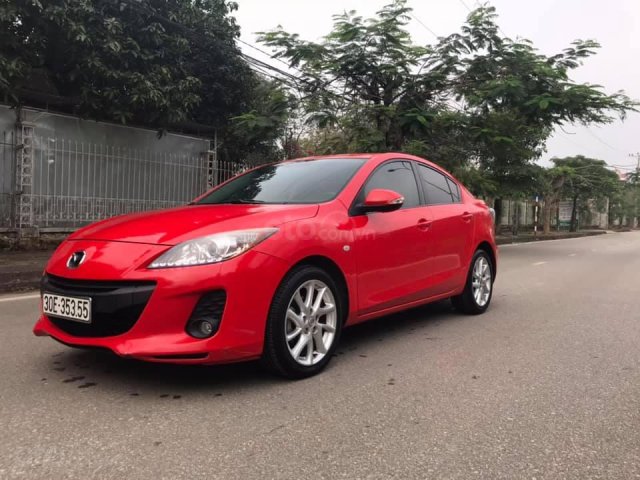Bán ô tô Mazda 3 sản xuất năm 2014, màu đỏ số tự động, 456tr giá tốt0