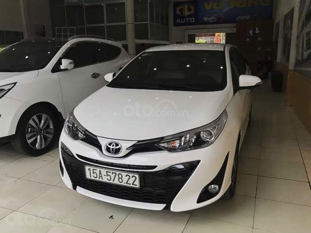 Bán Toyota Yaris đời 2020, màu trắng, nhập khẩu