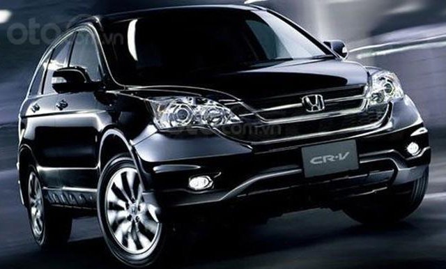 Bán xe ôtô Honda CRV 2.4AT đời 2012, màu đen tại Đà Nẵng