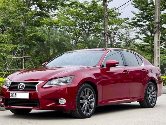 Cần bán lại xe Lexus GS 350 sản xuất năm 2013, màu đỏ, nhập khẩu0