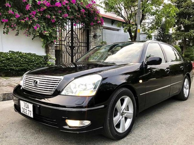 Bán Lexus LS 430 đời 2003, màu đen, nhập khẩu nguyên chiếc0