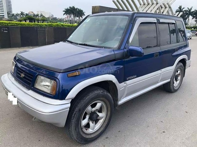 Cần bán Suzuki Vitara sản xuất 2005, màu xanh lam còn mới0