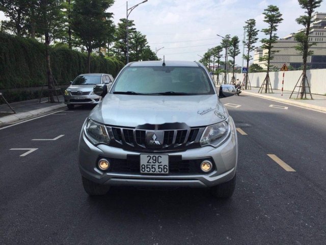 Xe Mitsubishi Triton năm sản xuất 2017, màu bạc, xe nhập0