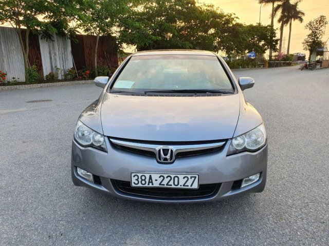 Cần bán Honda Civic năm 2008, màu xám còn mới