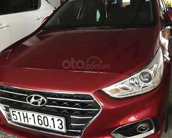 Cần bán xe Hyundai Accent năm sản xuất 2019, màu đỏ