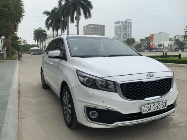 Bán Kia Sedona 2.2 ATH đời 2018, màu trắng chính chủ, giá chỉ 925 triệu0