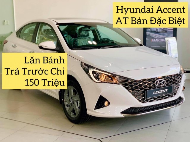 Hyundai Gia Định cần bán Accent AT - trả trước 150 triệu - giao xe toàn quốc - tặng full phụ kiện0