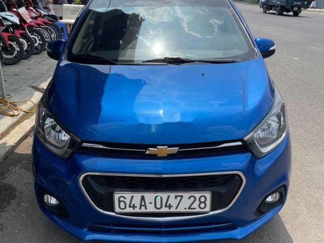 Bán Chevrolet Spark sản xuất 2017, màu xanh lam