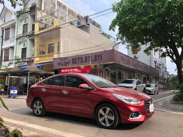 Bán xe Hyundai Accent sản xuất năm 2019, màu đỏ, xe nhập, 490tr