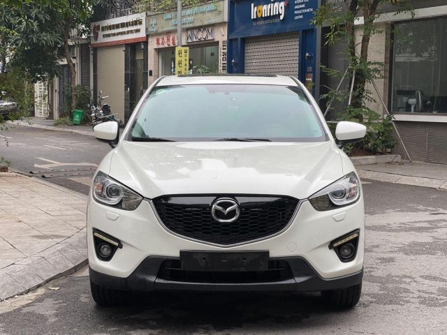 Cần bán Mazda CX 5 sản xuất 2014, màu trắng còn mới