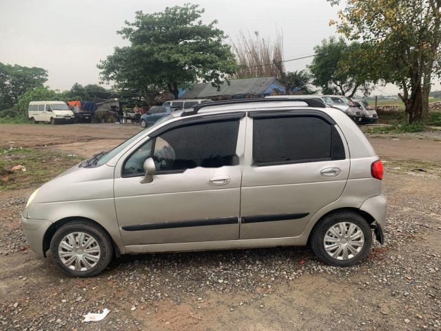 Cần bán gấp Daewoo Matiz đời 2008, màu bạc0