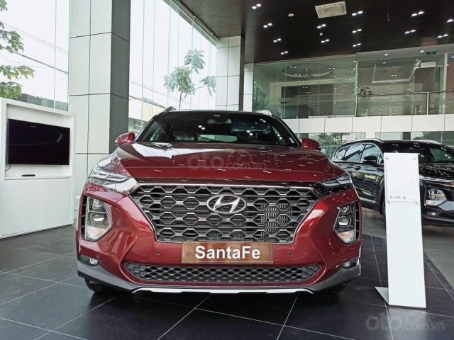 Hyundai Santa Fe 2021 - hỗ trợ vay 90% - bảo hành 5 năm0