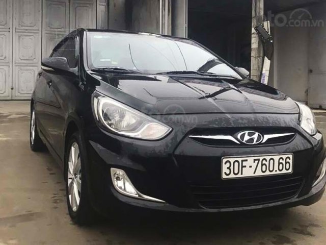 Bán Hyundai Accent sản xuất 2012, màu đen, nhập khẩu còn mới, 365 triệu0