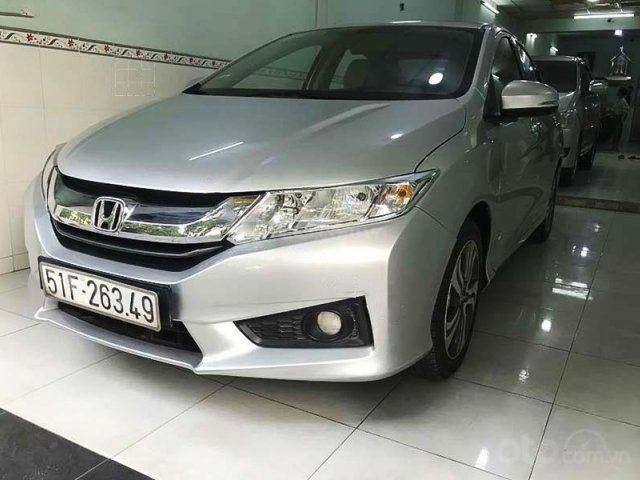 Cần bán gấp Honda City năm 2015, màu bạc còn mới, 398 triệu