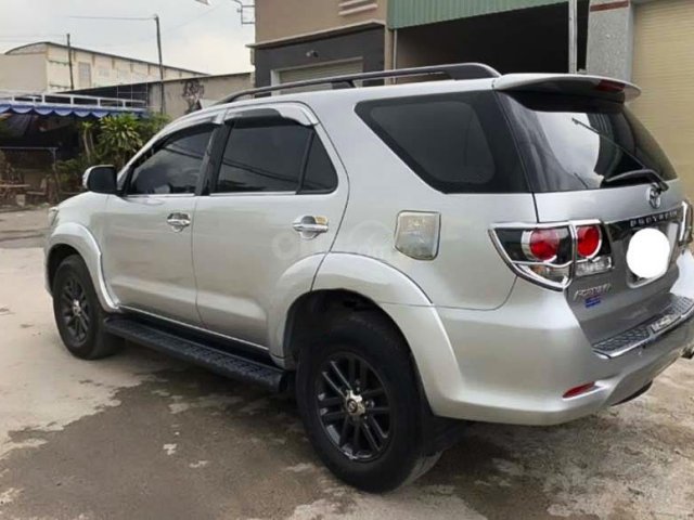 Bán Toyota Fortuner sản xuất năm 2015, màu bạc