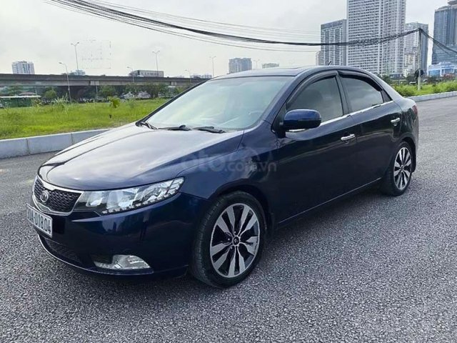 Bán xe Kia Forte 1.6AT năm sản xuất 2013, màu xanh lam, giá 395tr0