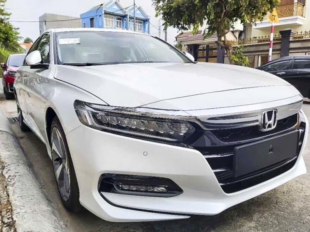 Bán xe Honda Accord 1.5L Turbo sản xuất 2021, màu trắng, nhập khẩu nguyên chiếc0