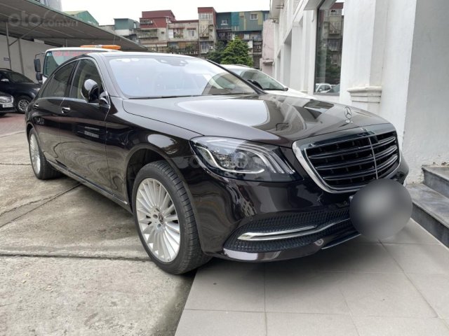 Bán Mercedes Benz S450 siêu lướt chính hãng màu Ruby Black sx 2020, đăng ký lần đầu 2021, xe quá mới