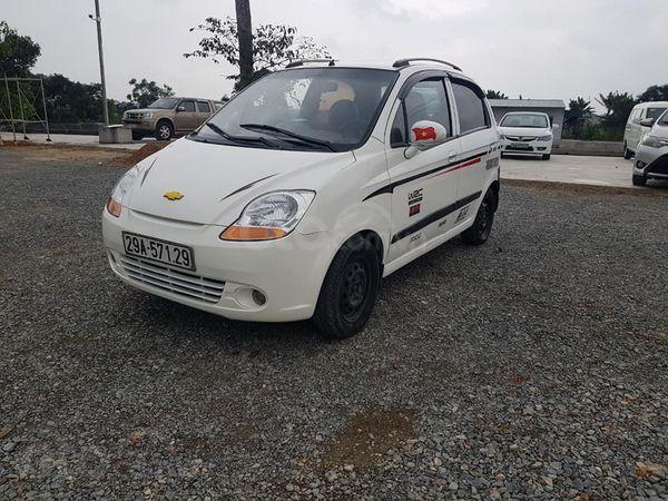 Bán ô tô Chevrolet Spark đời 2009, màu trắng