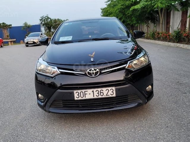 Bán ô tô Toyota Vios sản xuất 2018, màu đen số sàn