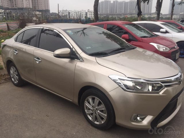 Cần bán xe Toyota Vios 1.5E CVT năm sản xuất 2016, giá 435tr