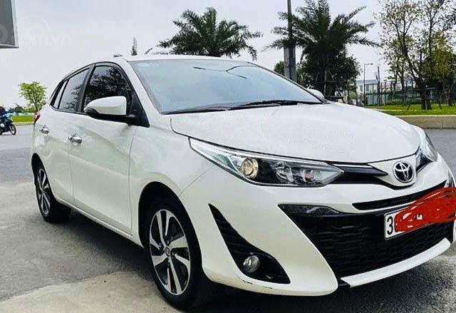 Bán ô tô Toyota Yaris năm sản xuất 2019, màu trắng, xe nhập còn mới