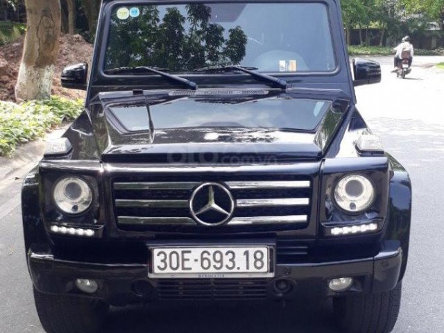 Bán Mercedes G class sản xuất 2015, màu đen, xe nhập 