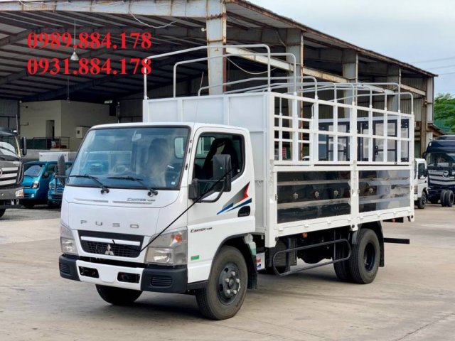 Bán xe Fuso Canter 4.99 2020, màu trắng, 577tr0