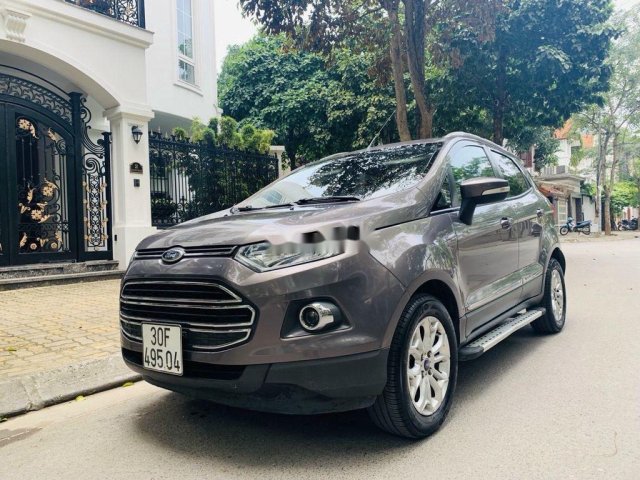 Bán ô tô Ford EcoSport Titanium 2014, màu xám, giá tốt0