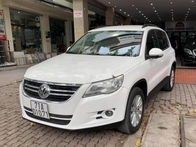 Bán Volkswagen Tiguan sản xuất năm 2010, màu trắng, nhập khẩu nguyên chiếc số tự động