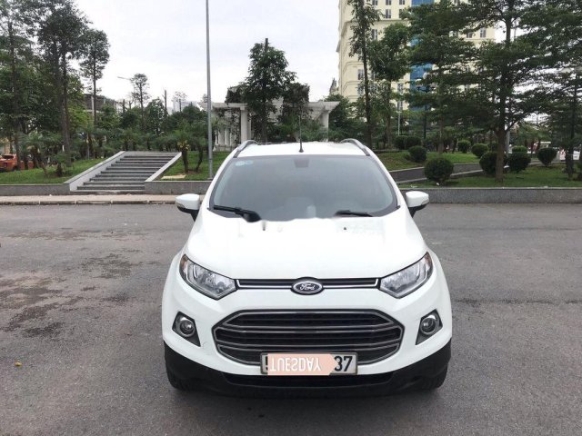 Bán xe Ford EcoSport Titanium 1.5L AT năm sản xuất 2015, màu trắng, giá chỉ 430 triệu