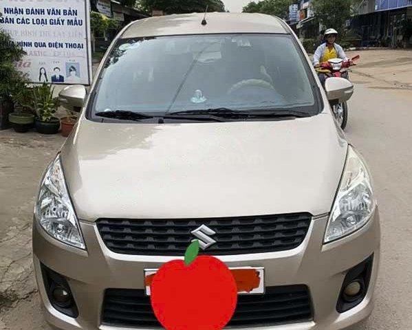 Bán Suzuki Ertiga 1.4 AT sản xuất năm 2015, màu vàng, nhập khẩu 