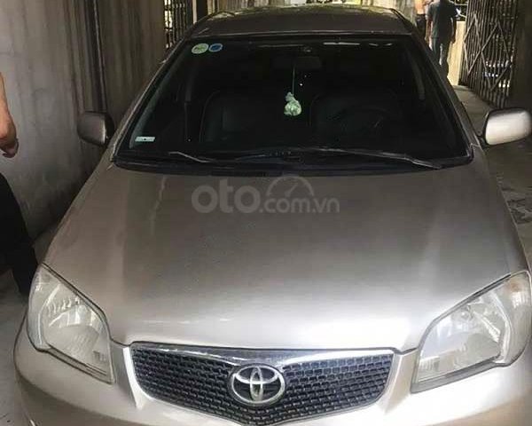 Cần bán gấp Toyota Vios năm sản xuất 2007, màu vàng cát0