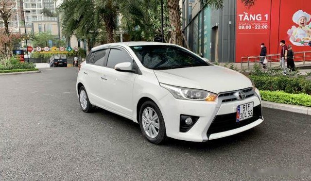 Bán ô tô Toyota Yaris G đời 2015, màu trắng, nhập khẩu nguyên chiếc, 495 triệu