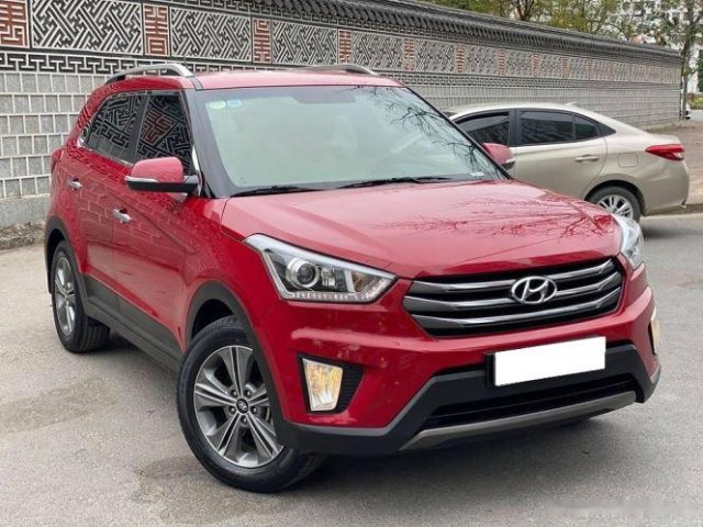 Bán Hyundai Creta 1.6L sản xuất năm 2018, màu đỏ còn mới, giá 599tr