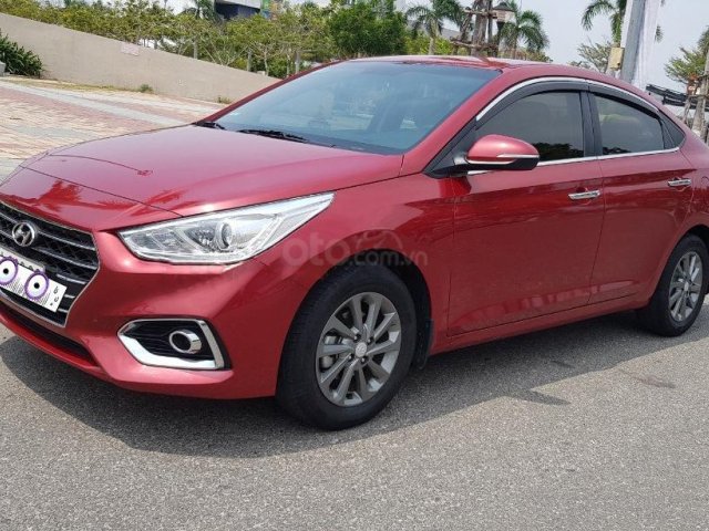 Bán Hyundai Accent năm sản xuất 2018, màu đỏ còn mới, 465 triệu