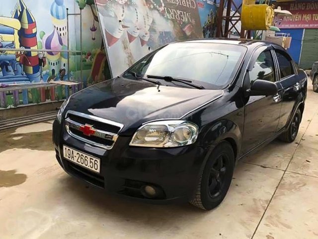 Xe Daewoo Gentra SX 1.5 MT sản xuất 2008, màu đen còn mới