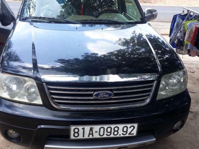 Cần bán gấp Ford Escape năm sản xuất 2004, màu đen, nhập khẩu nguyên chiếc số tự động