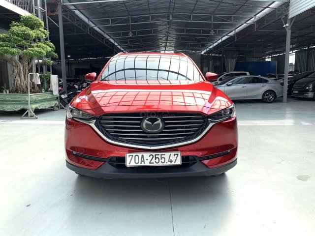 Bán Mazda CX 8 2.5AT Premium 2020 đỏ pha lê lướt 12.000 km, mới như xe hãng0