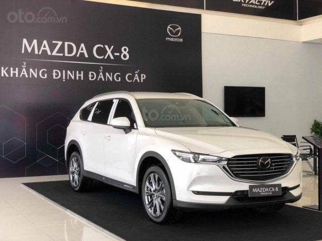 Mazda Biên Hòa Mazda CX8 Premium trắng - sẵn xe giao ngay - ưu đãi tiền mặt và khuyến mãi khủng 