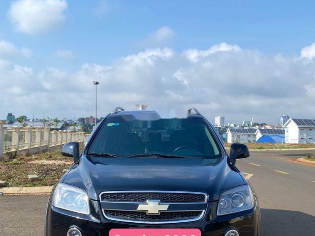 Bán xe Chevrolet Captiva LT năm 2009, màu đen số sàn, giá tốt