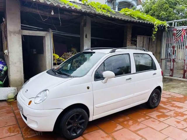 Bán xe Daewoo Matiz SE 0.8 MT sản xuất năm 2008, màu trắng, 57 triệu0