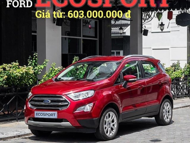 Bán ô tô Ford EcoSport đời 2021, màu đỏ