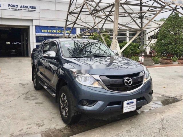 Cần bán xe Mazda BT 50 sản xuất 2018, màu xanh lam, nhập khẩu 