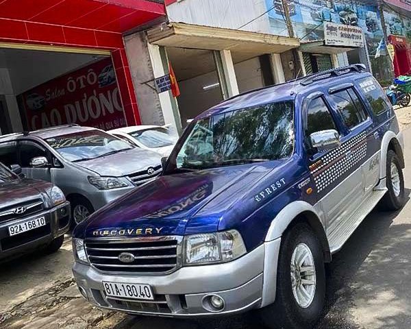 Cần bán gấp Ford Everest năm sản xuất 2005, màu xanh lam còn mới 0